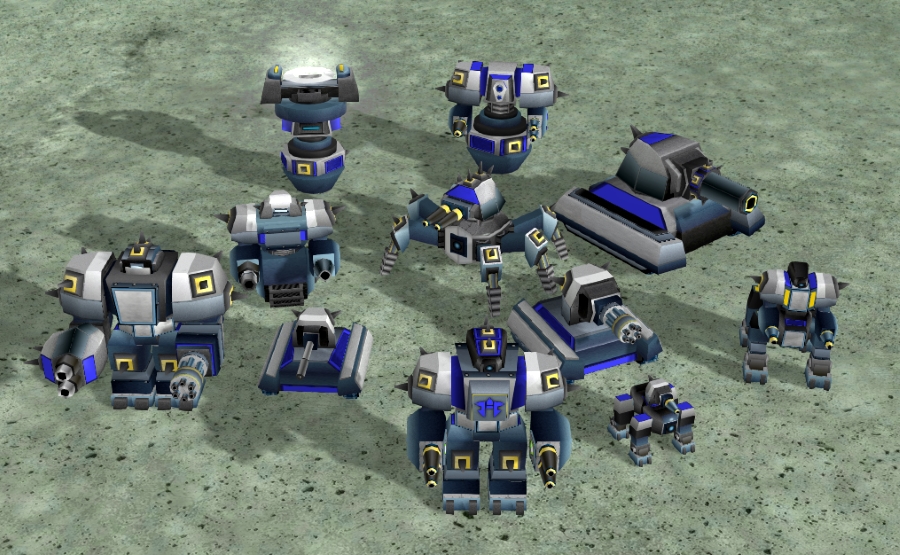 CLAW commander and a few units